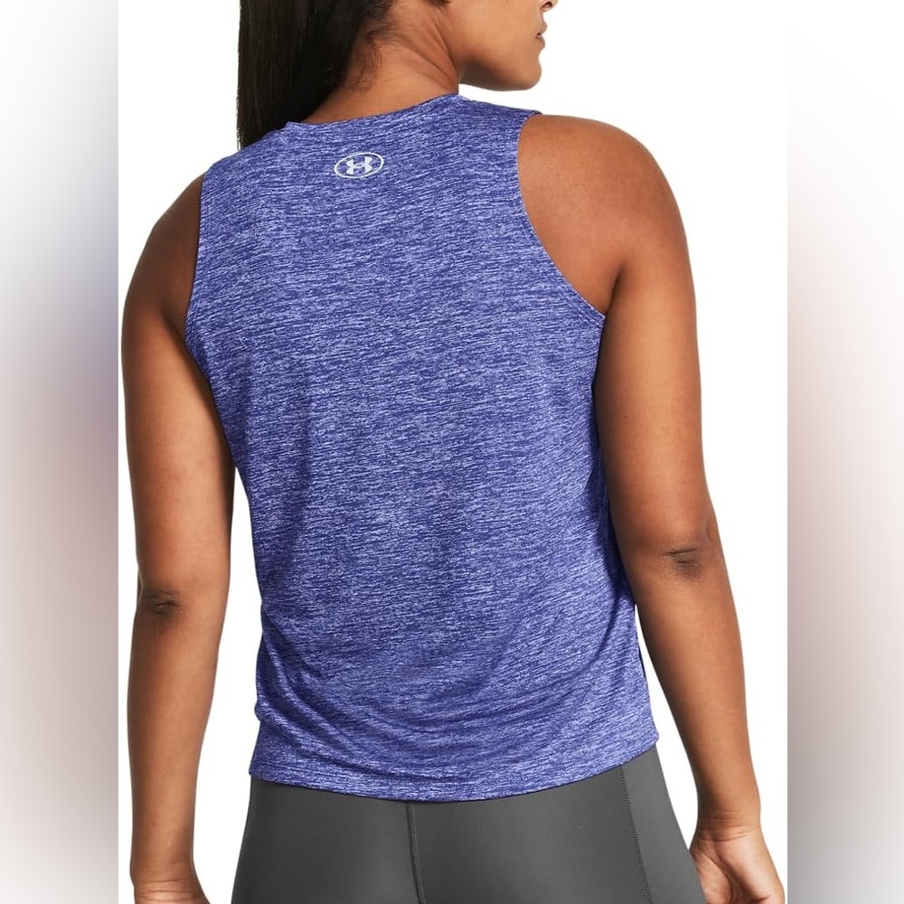 UNDER ARMOUR SIZE L~TECK QUICK DRI WIK TANK GYM TOP~RUNNING WORKOUT SHIRT